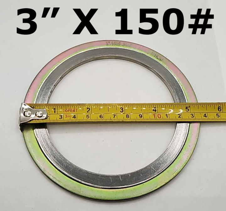 FLEXITALLIC GASKET 3 X 150 SPIRAL WOUND GASKET 304 FG ASME B16 20