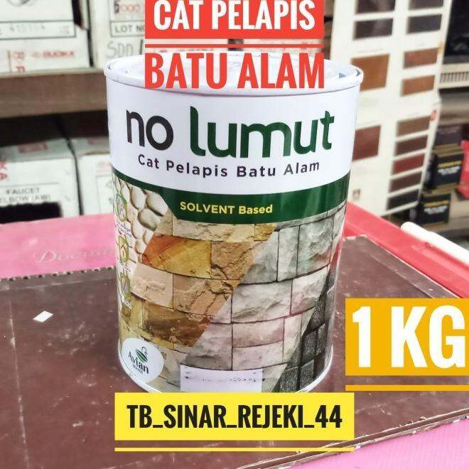 No Lumut Kg Cat Pelapis Batu Alam Solvent Based Avian Brands