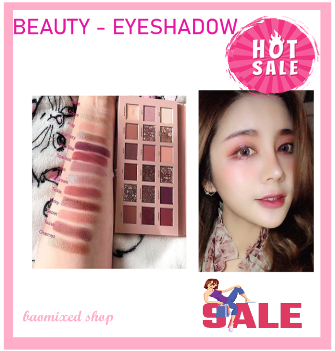 BEAUTY NUDE 18 Color Eyeshadow Beauty Of Eye Lazada PH