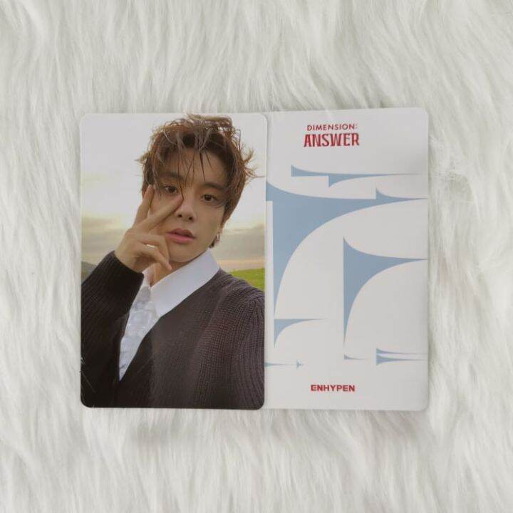 Tingi Enhypen EN Dimension Answer Official Photocard Bookmark