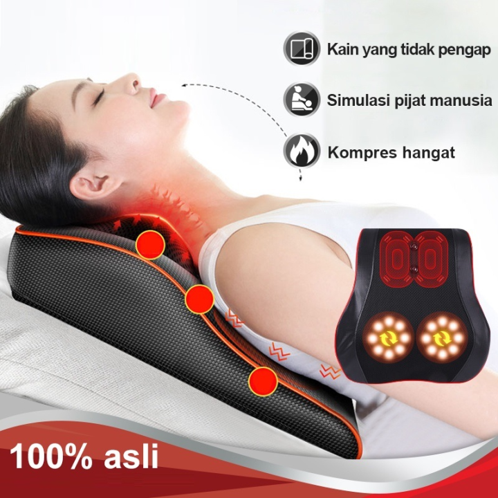 Promo Termurah Bantal Pijat Elektrik Multifungsi Bantal Pijat