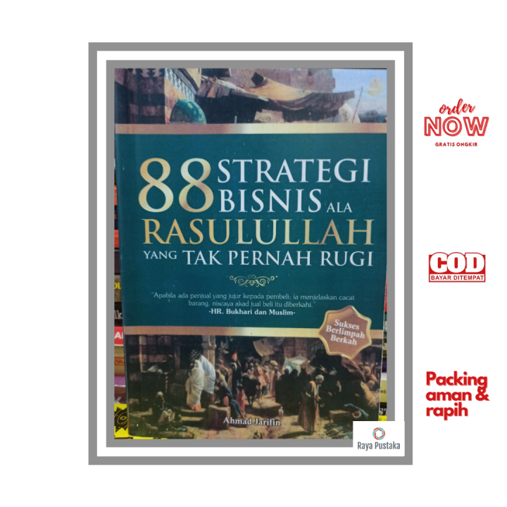 Bisa COD Buku 88 Strategi Bisnis Ala Rasulullah Yang Tak Pernah Rugi