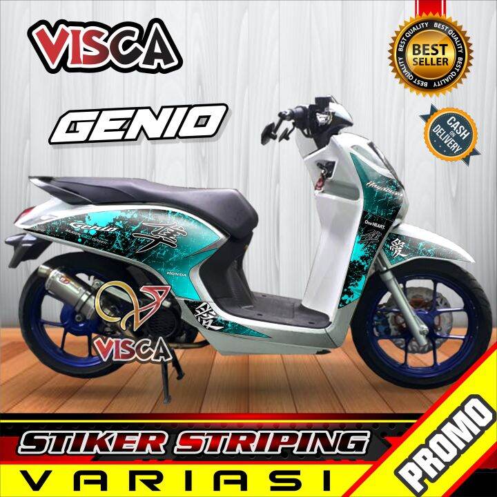 Stiker Striping Honda Genio Variasi HAYABUSA Lazada Indonesia