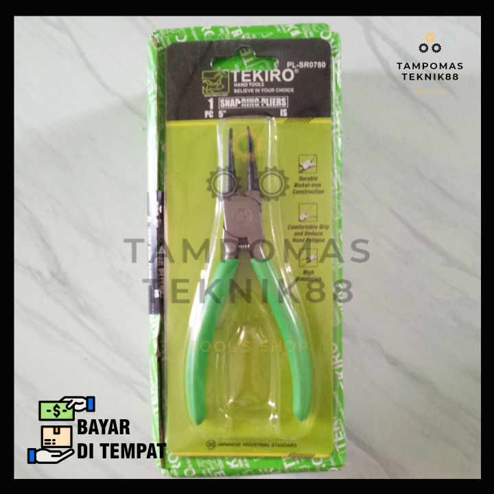 Tang Snap Ring Tekiro Lurus Tutup Is Tang Snapring Tekiro Lazada