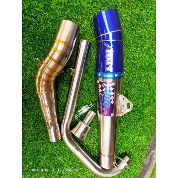 AUN PIPE NEW DESIGN BIG TIP WORM TYPE RAIDER 150 CARB REPLICA Lazada PH