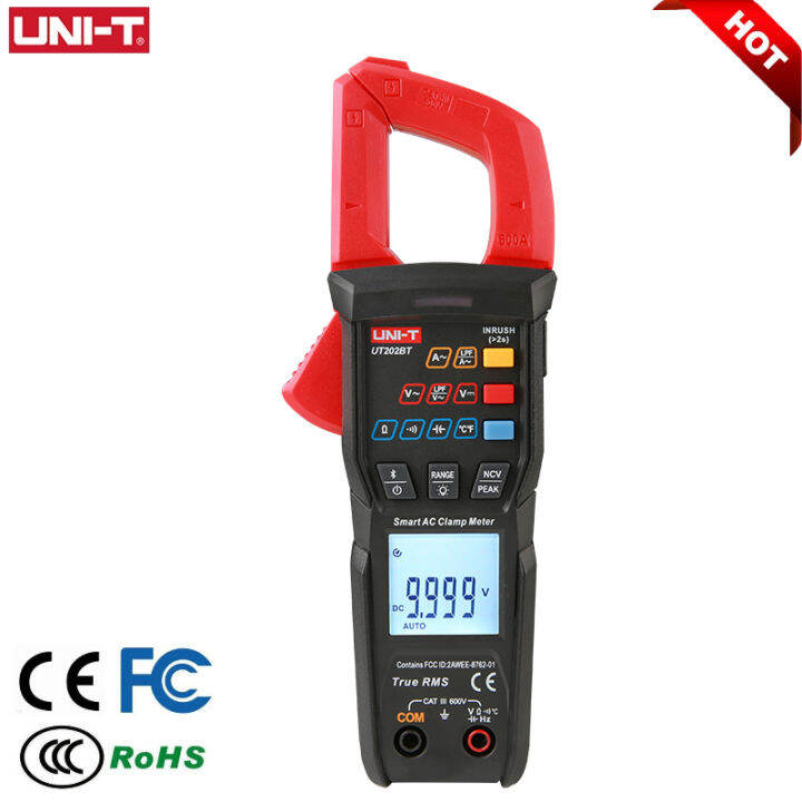 UNI T The New Bluetooth Clamp Meter UT202BT Smart Digital Multimeter