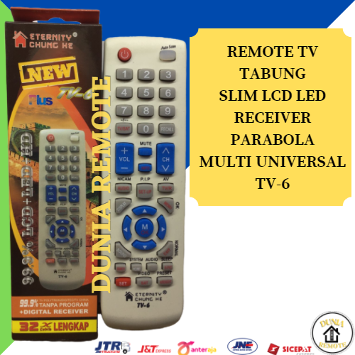 Remote Multi Tv Tabung Lcd Led Parabola Tv Lazada Indonesia