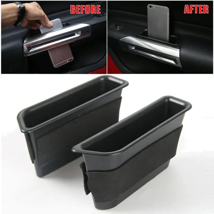 Interior Door Pull Handle Armrest Panel Cover Storage Box LHD RHD For