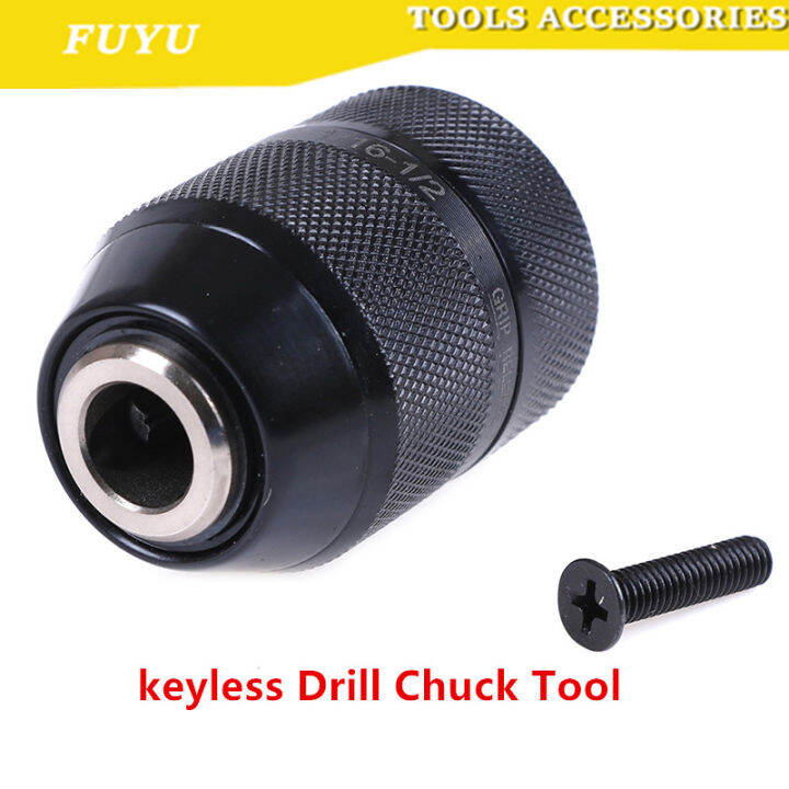 Fuyu Mm Heavy Duty Unf Quick Change Keyless Drill Chuck Tool