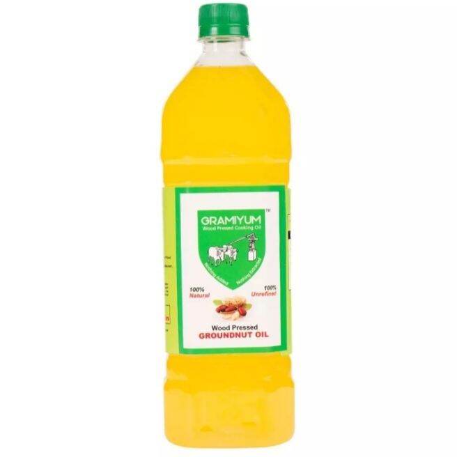 Gramiyum Mara Chekku Groundnut Oil 1 Litre Lazada