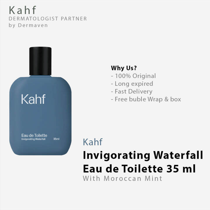 Kahf Invigorating Waterfall Eau De Toilette Ml Lazada Indonesia