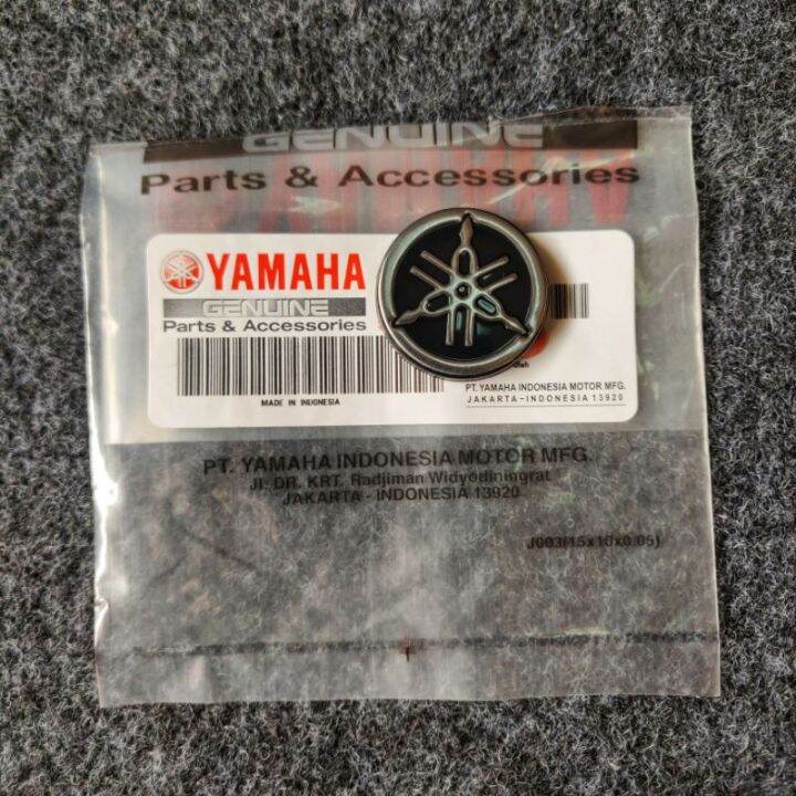 Yamaha Genuine Mio Logo Emblem Embossed Silver Mio Sporty Mio Soul I