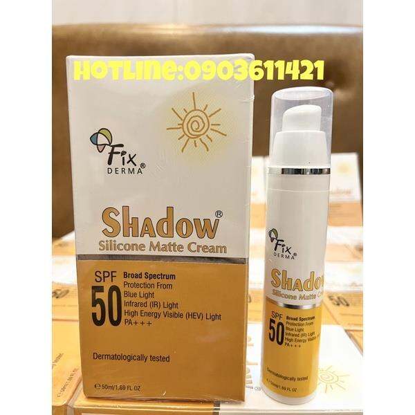 Kem Ch Ng N Ng Fixderma Shadow Silicone Matte Cream Spf Ch Ng Tia