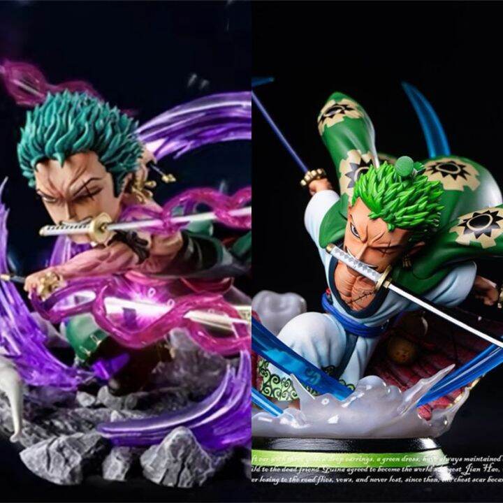 โมเดลวนพช OnePiece G5 Wano Zoro โมเดลโซโล Three Thousand World in