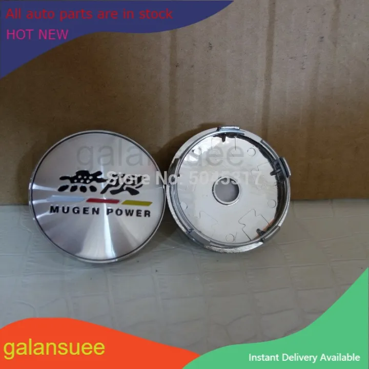 Galansuee NEW Galansuee New 4pcs 60mm Mugen Sports Badge Emblem Car