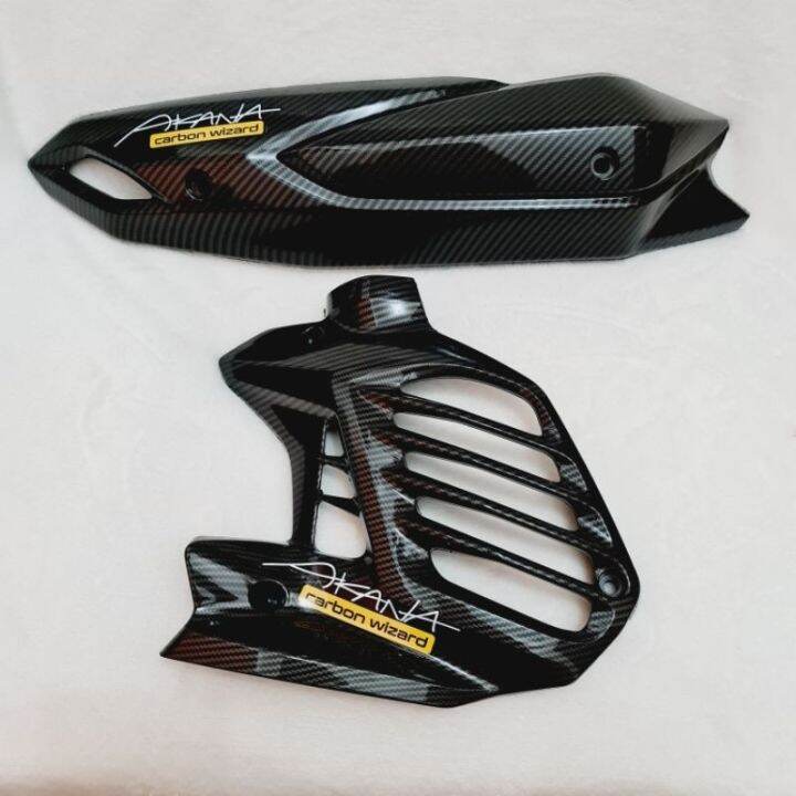 Aerox Heatguard Radiator Cover Akana Hydrodip Carbon Fiber Lazada Ph