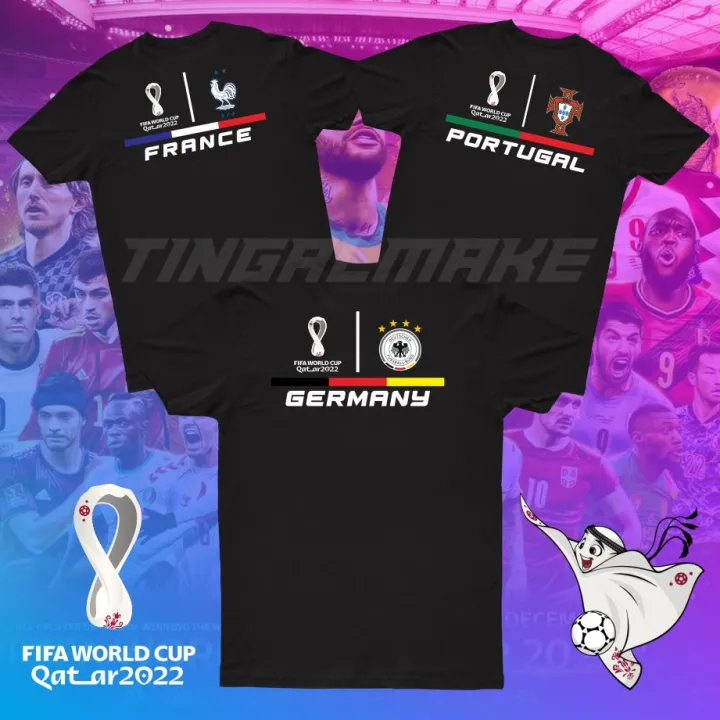 DTF Kaos Distro FIFA World Cup Piala Dunia Qatar 2022 Unisex Kaos