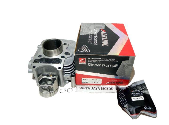 SILINDER BLOK CYLINDER BLOCK SEHER SEKER PISTON ASSY SMASH TITAN