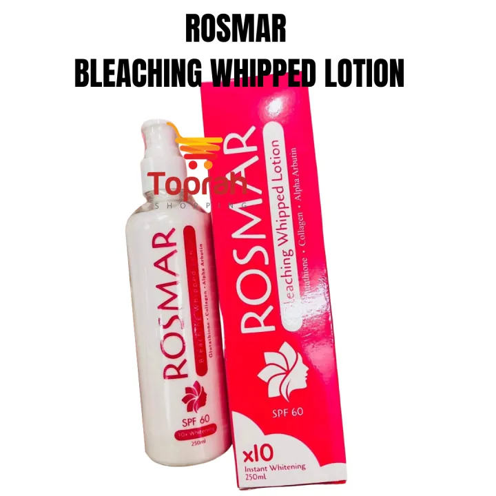 Rosmar Bleaching Whipped Lotion 250ml Lazada PH