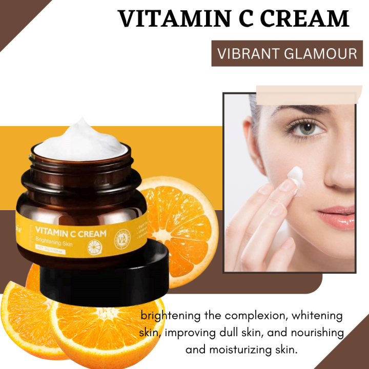 Original Vitamin C Face Cream Whitening Moisture Cream Brighten Remove