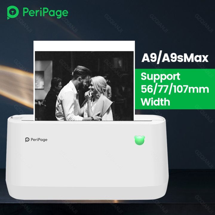 Peripage A S Max Portable Photo Printer Dpi Bluetooth Wireless