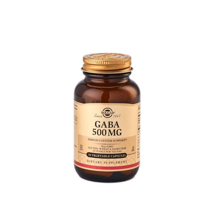 Solgar Gaba 500mg 50 Capsules Lazada PH