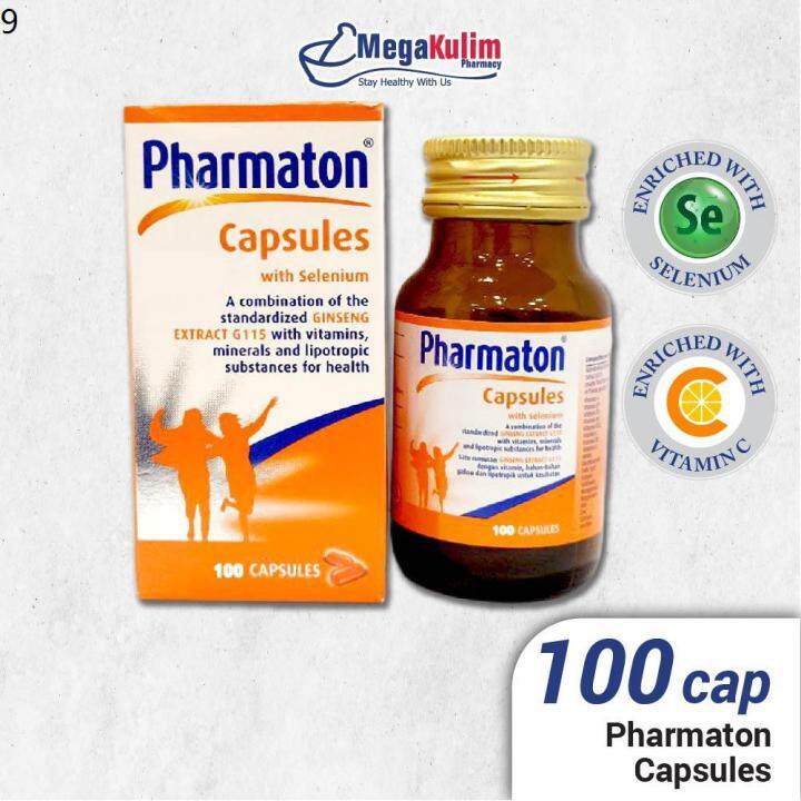 Capsule Pharmaton Capsules With Selenium 100 Cap Lazada