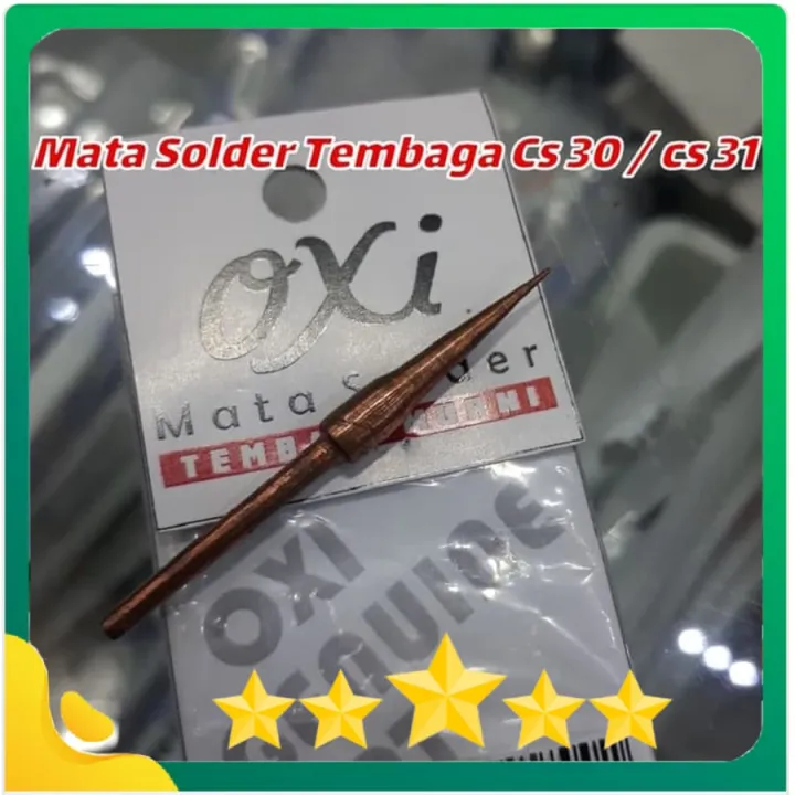 Terbaru Mata Solder Tembaga Kuningan Murni GOOT Cs 30 Cs 31 Lazada