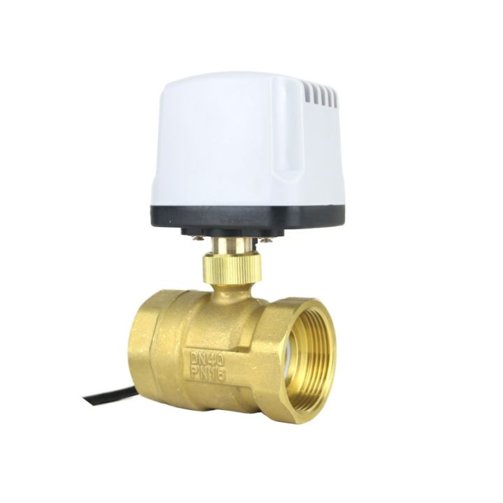 ValvesIP65 Waterproof Motorized Ball Valve 220V 12V 24V 3 Wire 2