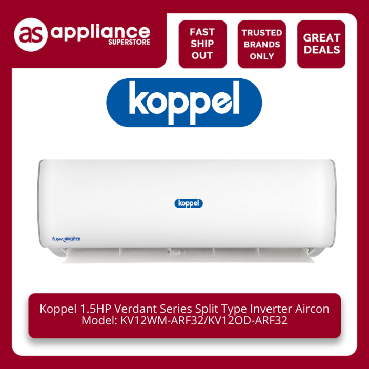 Koppel Hp Verdant Series Split Type Inverter Aircon Kv Wm Arf