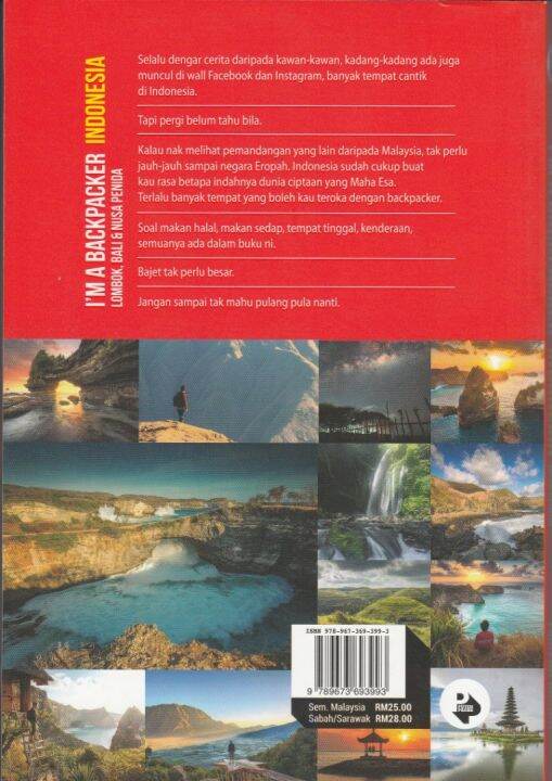 Buku I M A Backpacker Indonesia Lombok Bali Nusa Penida Lazada