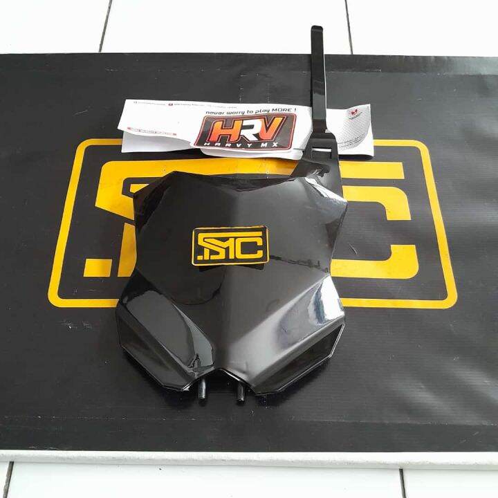 Papan Start Trail Kx Plat Nomor Hrv Motor Kxf Hitam