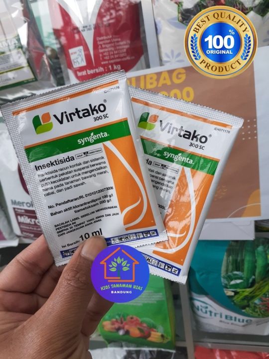 Cod Insektisida Virtako Sc Sachet Original Syngenta Saset Ml