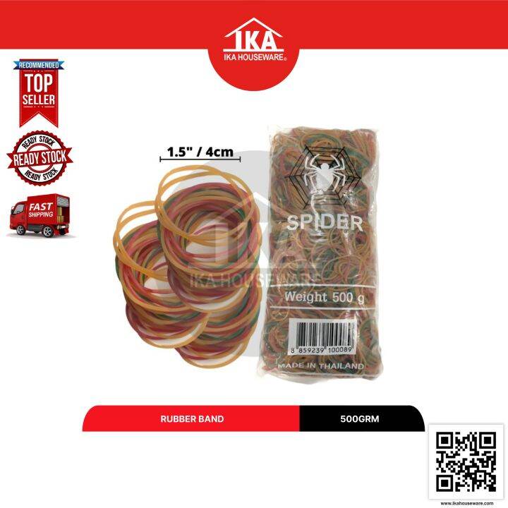 Premium Quality Rubber Band Grm Color Getah Ikat Barang Getah