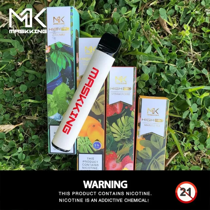 Maskking High Pro Disposable Vape Pen Pod Device Starter Kit Mk E