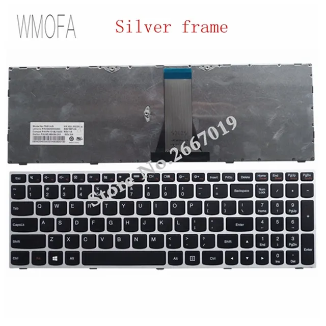 New English Replace Laptop Keyboard For LENOVO Z50 70 Z50 70A Z50 75