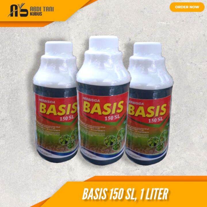 HERBISIDA BASIS 150 SL 1 LITER SPESIALIS RUMPUT GRINTING AMONIUM