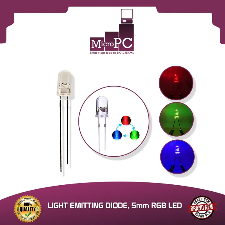 Light Emitting Diode Mm Rgb Led Lazada Ph