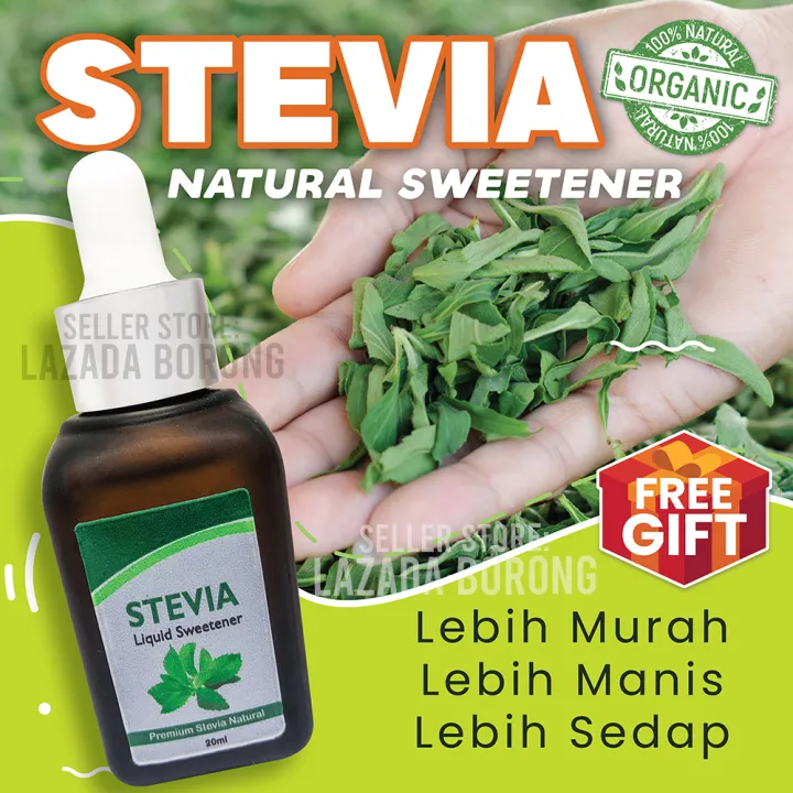 Stevia Extra Sweetener Ml Lazada