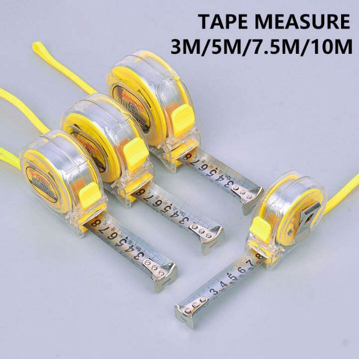 Automatic Telescopic Meter Stainless Steel Tape Measure Woodworking