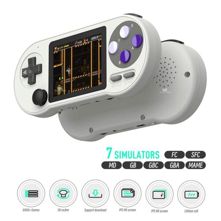 Data Frog Inch Ips Sf Handheld Game Console Player Mini Portable