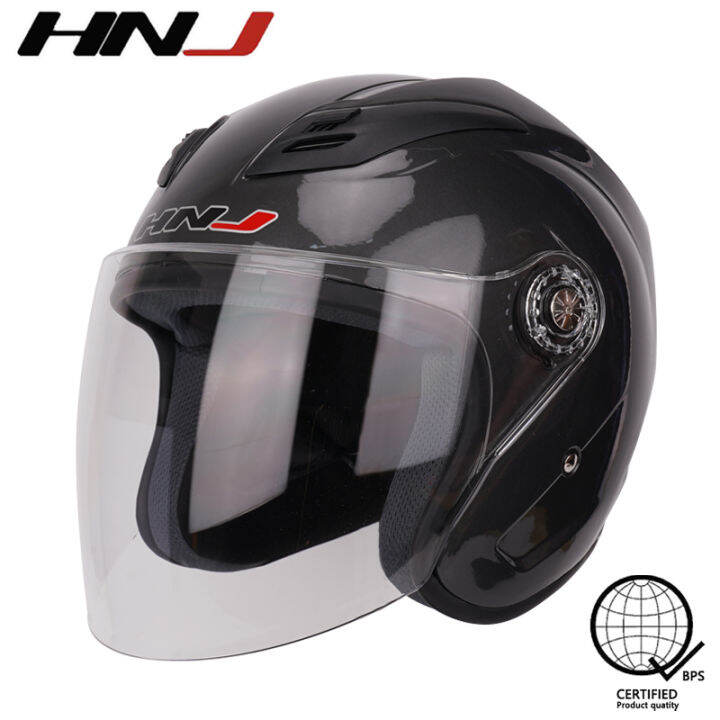 Hnj A Motorcycle Helmets Half Face For Womens Single Visor Motors