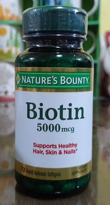 Nature S Bounty Biotin Mcg Quick Dissolve Tablets Lazada Ph