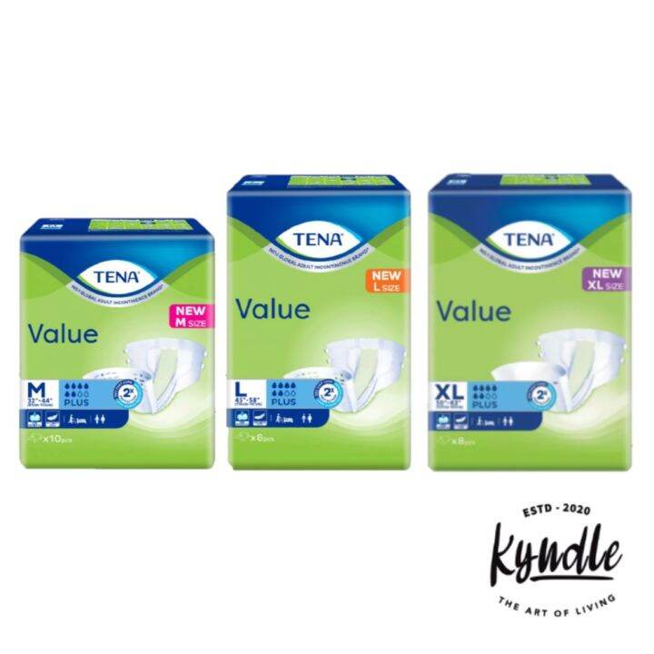 Tena Value Adult Diapers Lazada Singapore