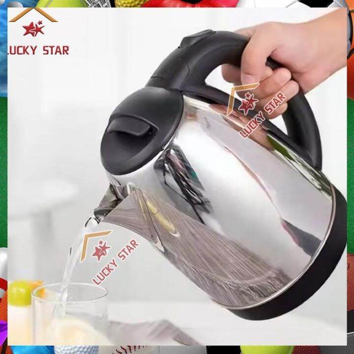 L Scarlett Stainless Steel Electric Kettle Water Heaters Heating