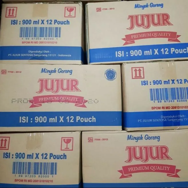 Minyak Goreng Jujur 900ml Per Dus Isi 12 Pouch Lazada Indonesia