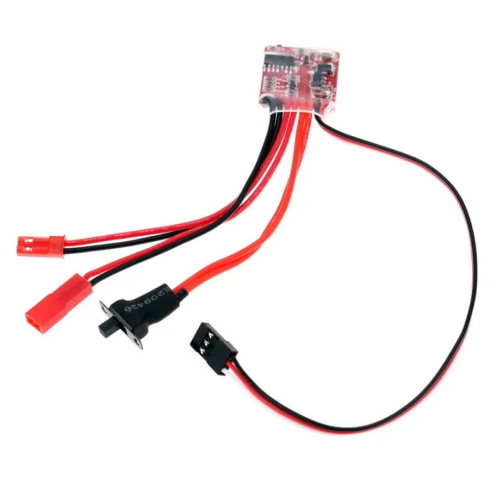 Esc A Brush Motor Speed Controller W Switchable Brake For Rc Car