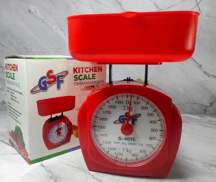 TIMBANGAN KUE SERBAGUNA 2KG ANALOG MANUAL MERK GSF 4016 Lazada Indonesia