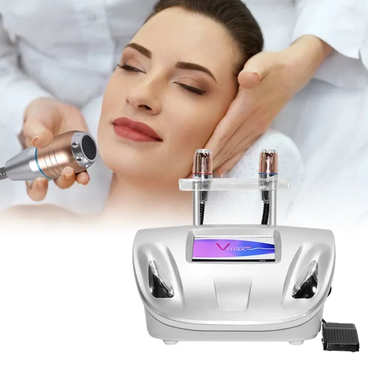 Portable VMax Hifu Machine With 2 Handles Skin Rejuvenation Tighten