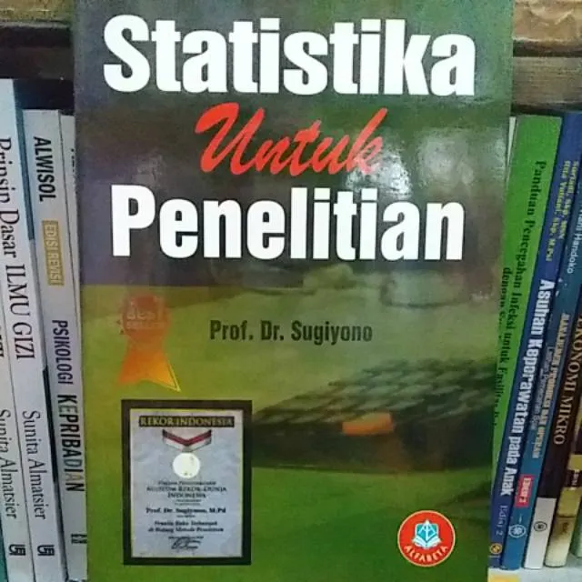 BUKU STATISTIK UNTUK PENELITIAN SUGIYONO Lazada Indonesia